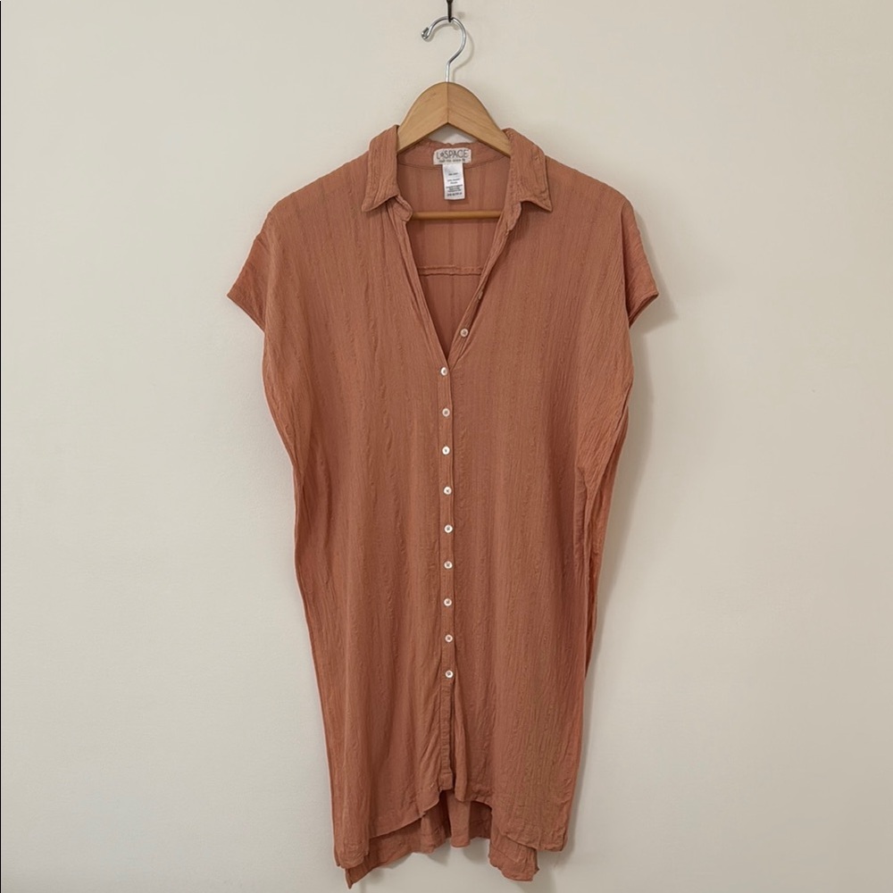 L*Space Terracotta Knit Top